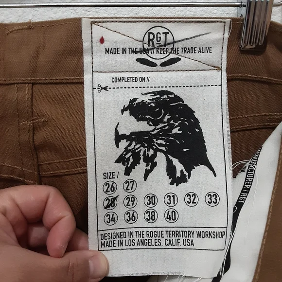 Rogue Territory Skinny Pant 28x36 Long